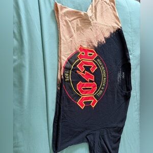 AC/DC Black Cotton T-Shirt